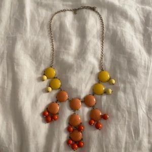J. Crew Bubble Statement Necklace